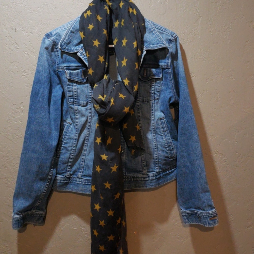 Lauren Jeans Co Premium Denim Trucker Jacket